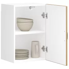   vidaXL konyhai fali szekrény Lucca kézműves tölgy szerelt fa