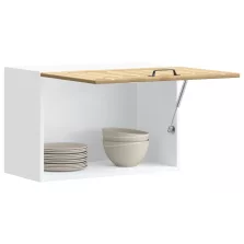   vidaXL konyhai fali szekrény Lucca kézműves tölgy szerelt fa