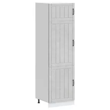 vidaXL Lucca betonszürke szerelt fa konyhaszekrény