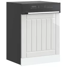   vidaXL mosogatógép panel Lucca magasfényű fehér színű műfa