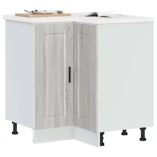   vidaXL Porto szürke sonoma színű szerelt fa Konyha sarokszekrény