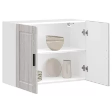   vidaXL konyhai fali szekrény Porto szürke sonoma mérnöki fa szekrény