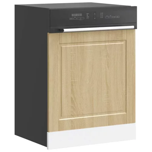 vidaXL mosogatógép panel Porto sonoma tölgy 60x1,5x67 cm mérnöki fa