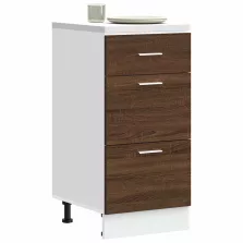   vidaXL “Lyon” alsó szekrény barna tölgy 40x46x81,5 cm Gépesített fa