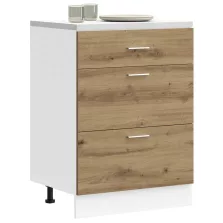   vidaXL “Lyon” konyhai alapszekrény Artisan Oak Engineered Wood