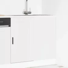 vidaXL Porto fehér szerelt fa konyhai alapszekrény