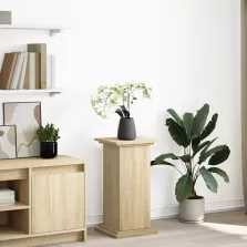   vidaXL sonoma tölgy szerelt fa bemutatóállvány tárolóval 31x30x60 cm