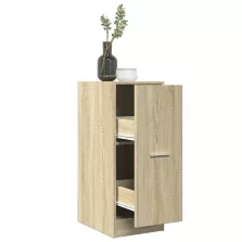   vidaXL sonoma tölgy színű szerelt fa patikaszekrény 30 x 41 x 77,5 cm