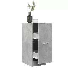   vidaXL betonszürke szerelt fa patikaszekrény 30 x 41 x 77,5 cm