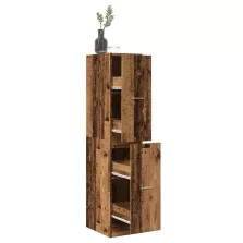   vidaXL antik fa színű szerelt fa patikaszekrény 30 x 41 x 144,5 cm