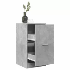   vidaXL betonszürke szerelt fa patikaszekrény 40 x 41 x 77,5 cm