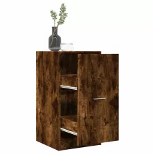   vidaXL füstös tölgy színű szerelt fa patikaszekrény 40 x 41 x 77,5 cm
