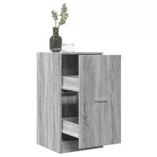   vidaXL szürke sonoma színű szerelt fa patikaszekrény 40 x 41 x 77,5 cm