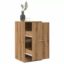   vidaXL kézműves tölgy színű szerelt fa patikaszekrény 40x41x77,5 cm