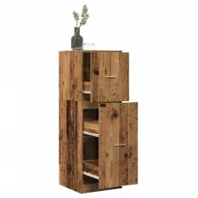   vidaXL antik fa színű szerelt fa patikaszekrény 40 x 41 x 118 cm