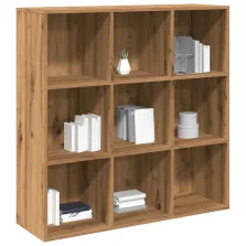   vidaXL kézműves tölgy színű könyvszekrény 98 x 29 x 97,5 cm