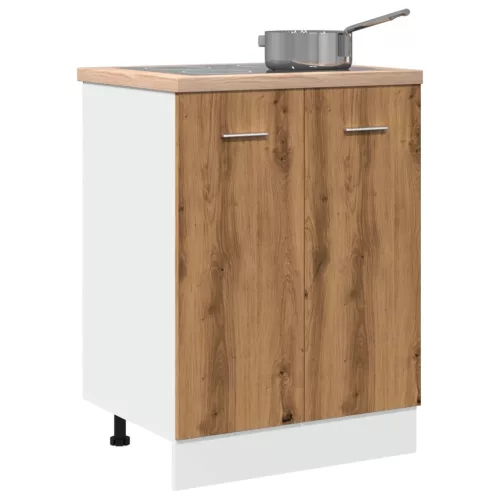 vidaXL kézműves tölgy színű szerelt fa alsószekrény 60 x 46 x 81,5 cm