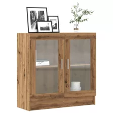   vidaXL kézműves tölgy színű szerelt fa könyvszekrény 82,5x30,5x80 cm