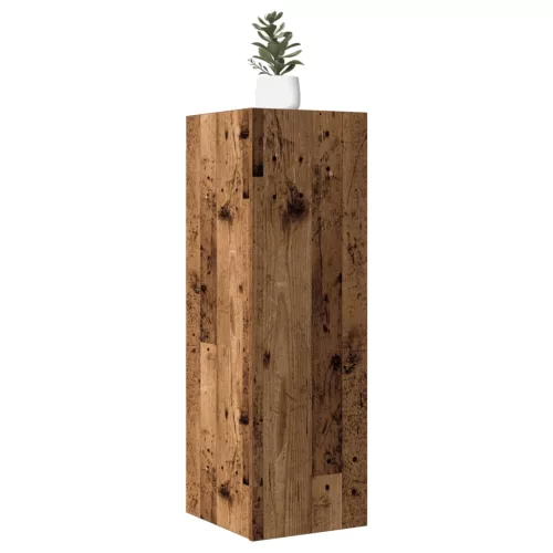 vidaXL antik fa színű szerelt fa TV-szekrény 30,5 x 30 x 90 cm