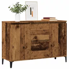   vidaXL antik fa színű szerelt fa tálalószekrény 102 x 35 x 70 cm