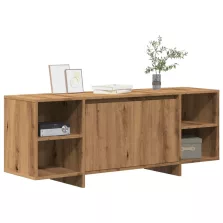   vidaXL kézműves tölgy színű szerelt fa TV-szekrény 130 x 35 x 50 cm