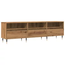   vidaXL kézműves tölgy színű szerelt fa TV-szekrény 150 x 30 x 44,5 cm