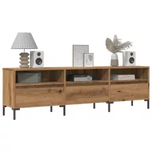   vidaXL kézműves tölgy színű szerelt fa TV-szekrény 150 x 30 x 44,5 cm