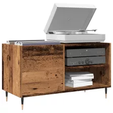   vidaXL antik fa színű szerelt fa hanglemezszekrény 84,5x38x48 cm