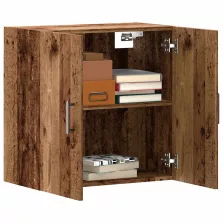  vidaXL antik fa színű szerelt fa faliszekrény 60 x 31 x 60 cm