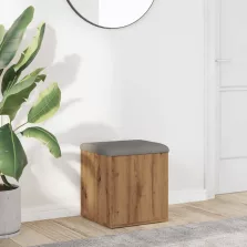   vidaXL tárolópad kézműves tölgy 42 x 42 x 45 cm szerelt fa