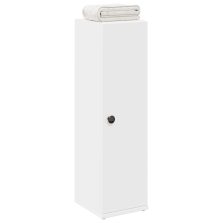   vidaXL fehér fürdőszobaszekrény tekercstartóval 20,5x22x72 cm