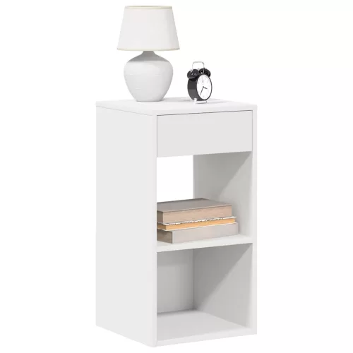 vidaXL éjjeliszekrények fiókos 2 db fehér 35x34x66,5 cm