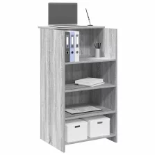   vidaXL recepciós pult szürke sonoma 55x50x103,5 cm szerelt fa