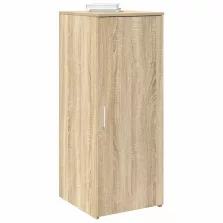   vidaXL tároló szekrény sonoma tölgy 40x45x103,5 cm szerelt fa