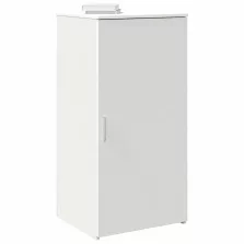 vidaXL tároló szekrény fehér 50x45x103,5 cm szerelt fa