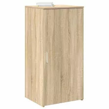   vidaXL tároló szekrény sonoma tölgy 50x45x103,5 cm szerelt fa