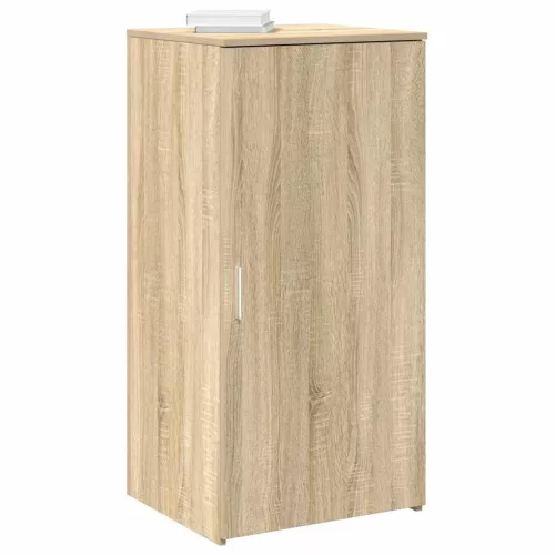 vidaXL tároló szekrény sonoma tölgy 50x45x103,5 cm szerelt fa