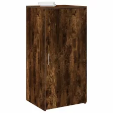   vidaXL tároló szekrény füstös tölgy 50x45x103,5 cm szerelt fa