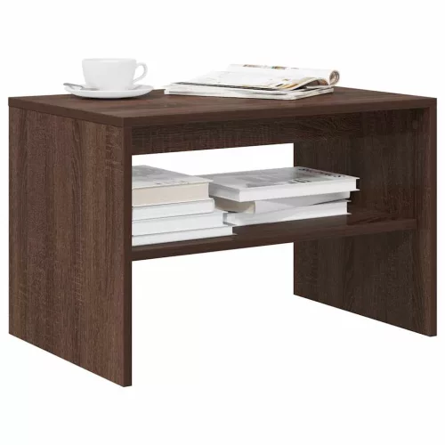 vidaXL barna tölgy színű szerelt fa TV-szekrény 60x40x40 cm
