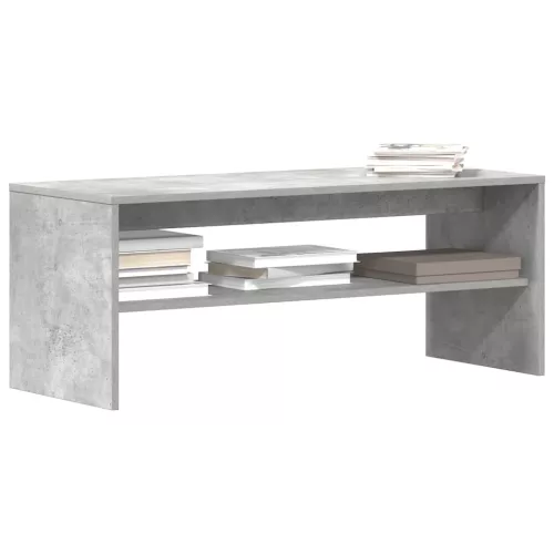 vidaXL betonszürke forgácslap TV-szekrény 100 x 40 x 40 cm
