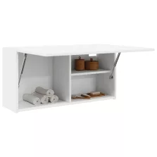   vidaXL fehér szerelt fa fali fürdőszobaszekrény 80x25x40 cm