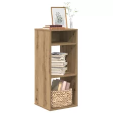   vidaXL könyvszekrény kézműves tölgy 34x31x80 cm szerelt fa