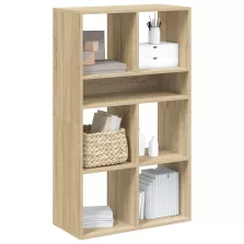   vidaXL könyvszekrény sonoma színű 66x31x112 cm szerelt fa