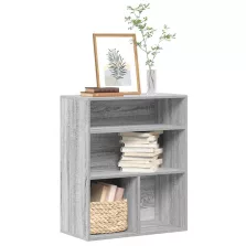   vidaXL könyvszekrény szürke sonoma 60x30x71,5 cm szerelt fa