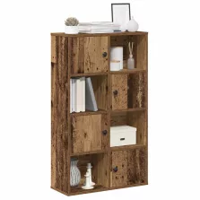   vidaXL antik fa színű szerelt fa könyvespolc 60x24x101,5 cm