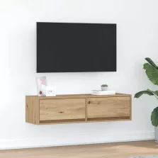   vidaXL TV szekrény fiókkal kézműves tölgy 100 x 31 x 25,5 cm Faanyag
