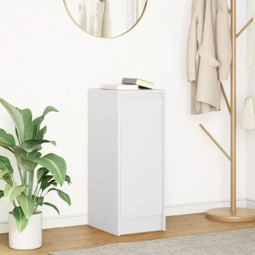 vidaXL fehér szerelt fa tálalószekrény 29,5x34x76 cm