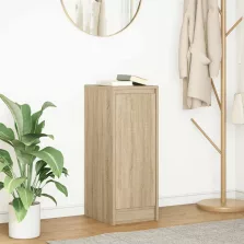   vidaXL sonoma tölgy színű szerelt fa tálalóasztal 29,5x34x76 cm