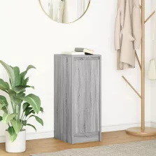   vidaXL szürke sonoma színű szerelt fa tálalószekrény 29,5x34x76 cm