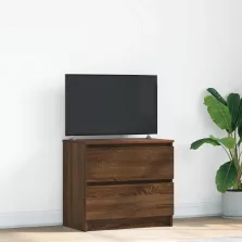   vidaXL barna tölgy színű szerelt fa TV-szekrény 60x35x54 cm